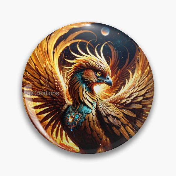 Item preview, Burning Phoenix designed and sold by NerdscapeDC.