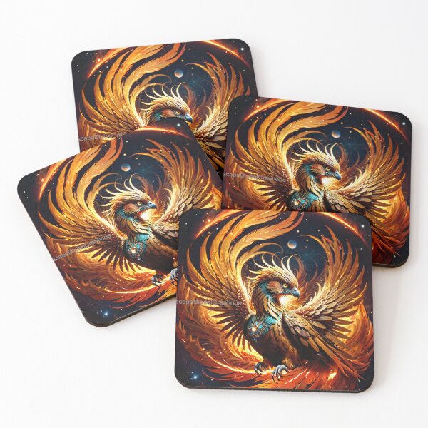 Item preview, Burning Phoenix designed and sold by NerdscapeDC.