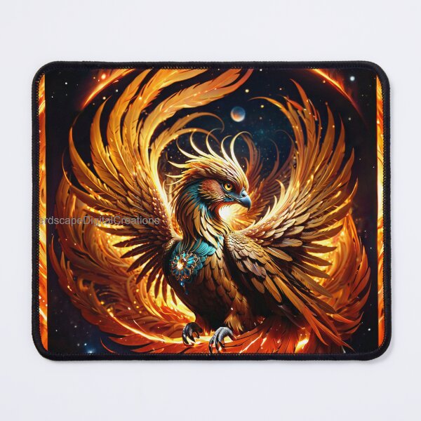 Item preview, Burning Phoenix designed and sold by NerdscapeDC.