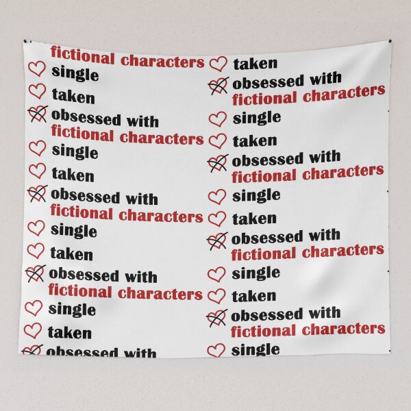 Item preview, Single Taken Obsessed with fictional characters designed and sold by EmeraldeaArt.
