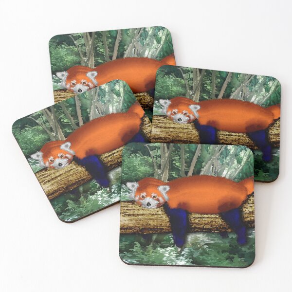 Item preview, Sleepy Red Panda designed and sold by Polymorpho.