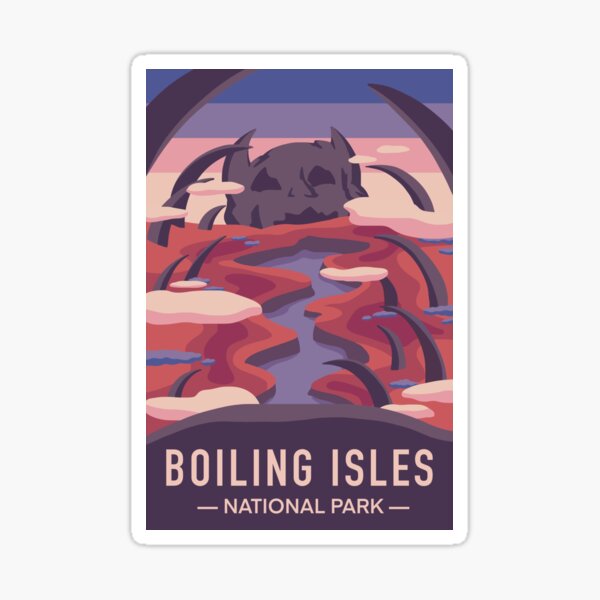 Item preview, Boiling Isles National Park designed and sold by WinterStarshine.
