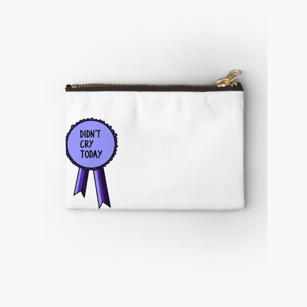 Item preview, Didn't Cry Today Ribbon Purple designed and sold by CJ Vanderbeek.