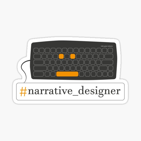 Narrative Designer Sticker