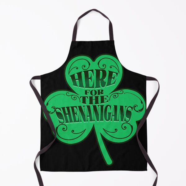 Item preview, Here For The Shenanigans St Patricks Day Lucky Clover St Paddys Day Leprechaun Irish Shamrock designed and sold by CarantinedChaos.