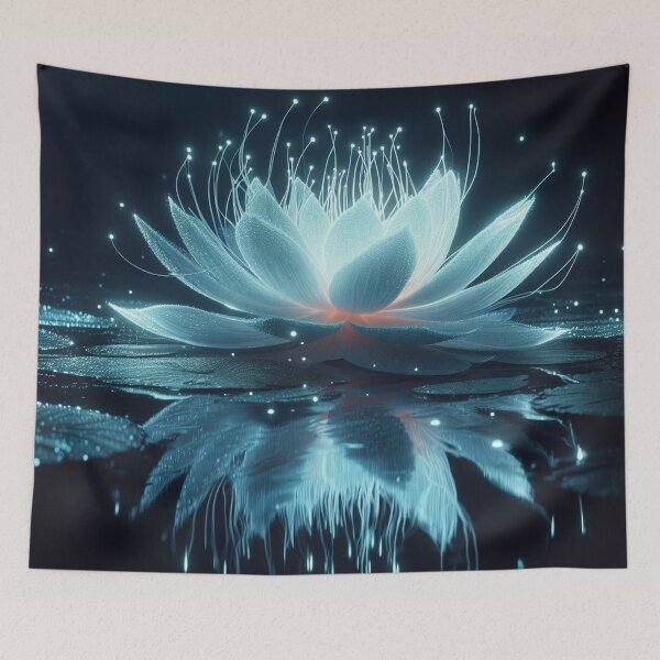 Item preview, Glowing lily white - 7 -  designed and sold by Rockwoman.