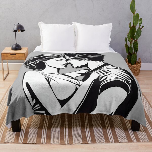 Item preview, Captivating Silhouette: Love in Monochrome designed and sold by CoolVisionStd.
