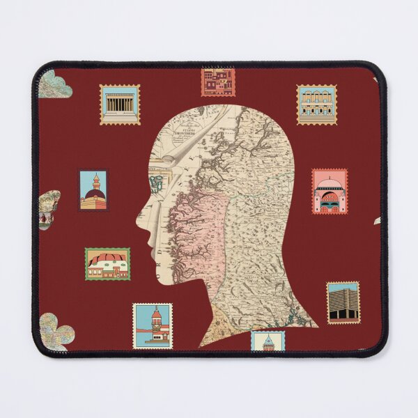 Item preview, The world in a head designed and sold by Sam & Fam.