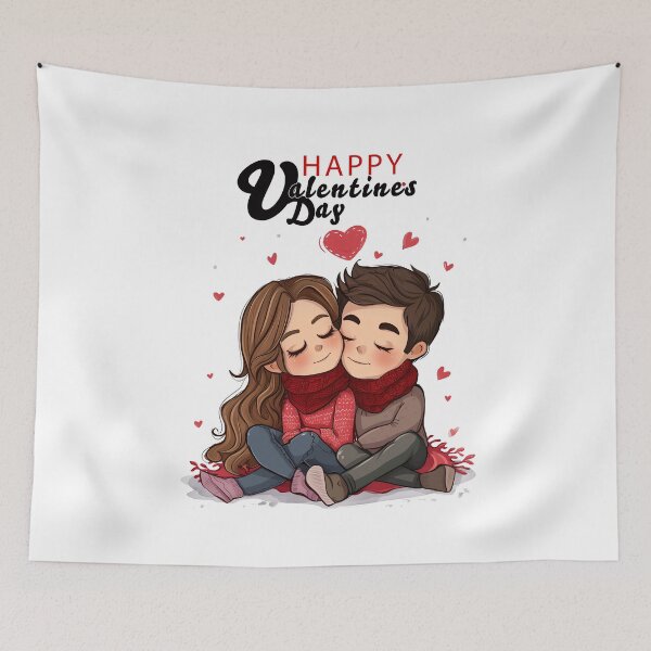 Item preview, Happy Valentine's Day designed and sold by 5minArtStudio.