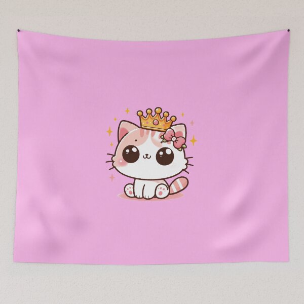 Item preview, cat empire pink designed and sold by SOMI SOMI.
