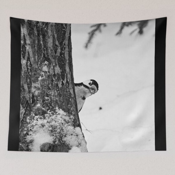Item preview, Sneak peek. Great spotted woodpecker designed and sold by Jouko Lehto Photography.