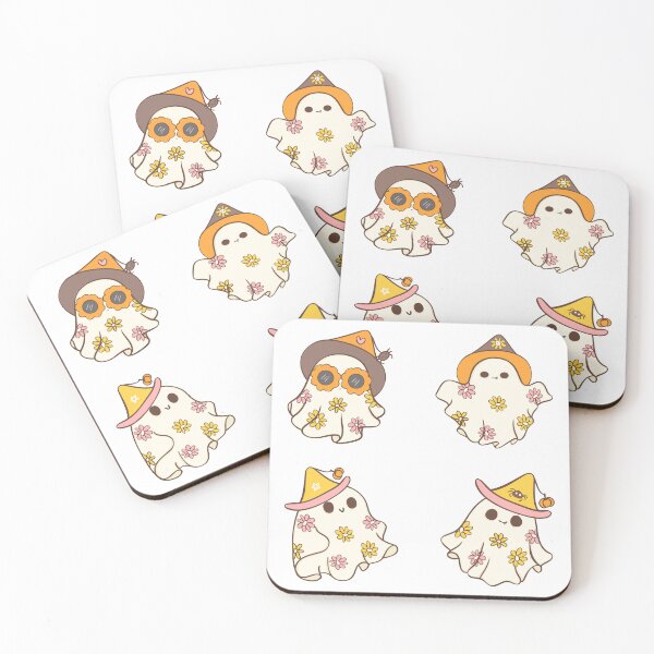 Item preview, Funny Floral Halloween Ghost Pack designed and sold by azy2shop.