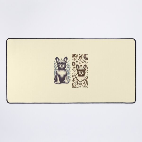 Item preview, Vintage French Bulldog Art designed and sold by PawspectCreate.