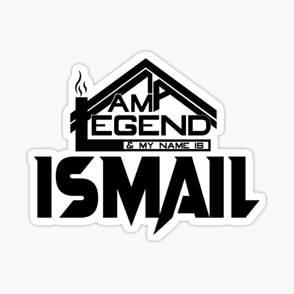 Artikel-Vorschau von Ich bin eine Legende und mein Name ist Ismail (ich bin legendär), designt und verkauft von koreatvtea.