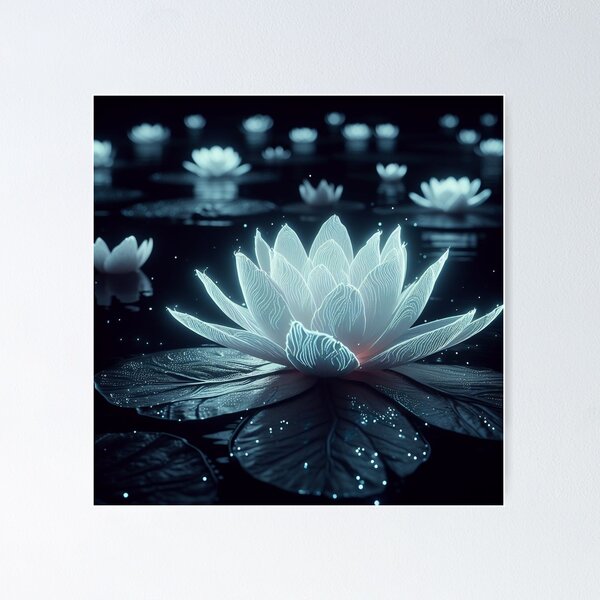 Item preview, Glowing lily white  - 9 -  designed and sold by Rockwoman.