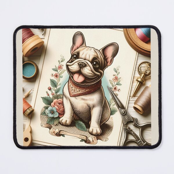 Item preview, Artistic French Bulldog Portrait designed and sold by PawspectCreate.