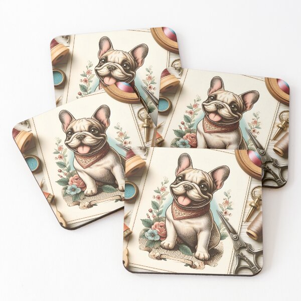 Item preview, Artistic French Bulldog Portrait designed and sold by PawspectCreate.