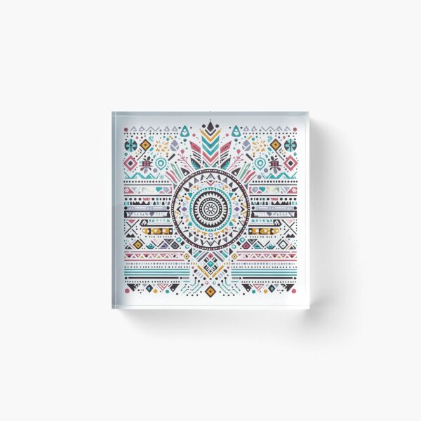 Item preview, Ndebele Design Tribal Pattern | African Style Geometry Art designed and sold by Agmari.