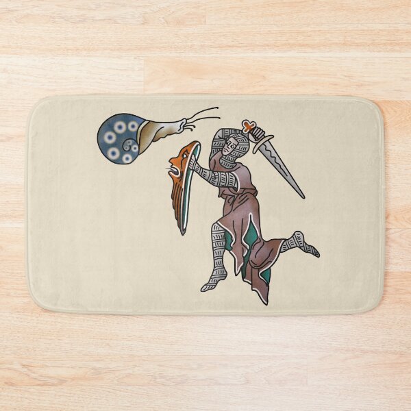 Item preview, Marginalia Knight vs Snail medieval meme designed and sold by MargiKnights.
