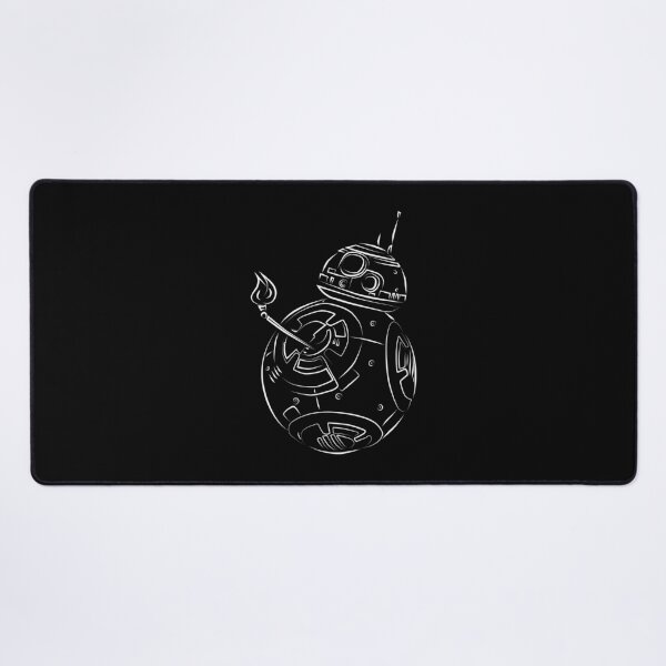 Item preview, Robot Fire White Line Art designed and sold by ElenaArtDesign.