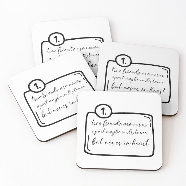 Item preview, True friends are never apart designed and sold by 101univers.