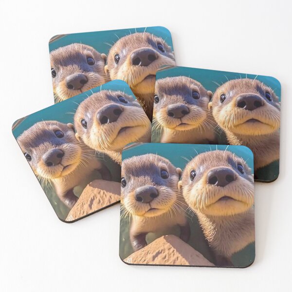 Item preview, Otters designed and sold by Flowerslaps.