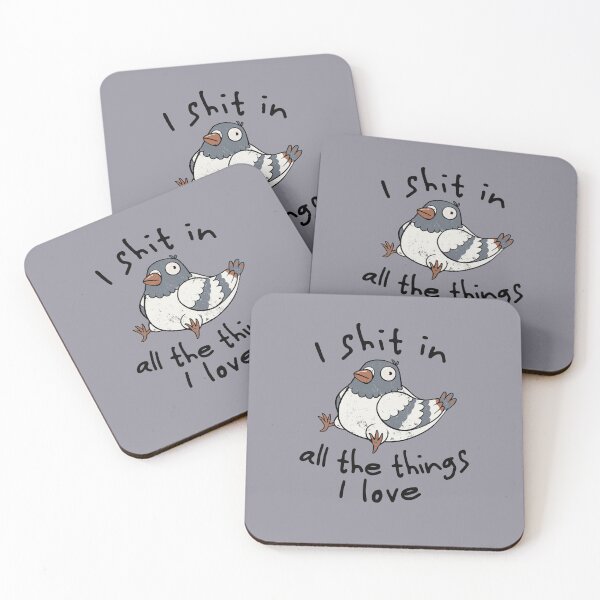 Item preview, I Shit in All the Things I Love - Funny Animal Cute Gift designed and sold by EduEly.