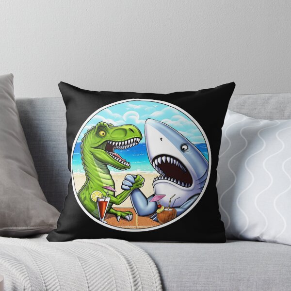 Item preview, T-Rex Dinosaur Shark Arm Wrestling designed and sold by underheaven.