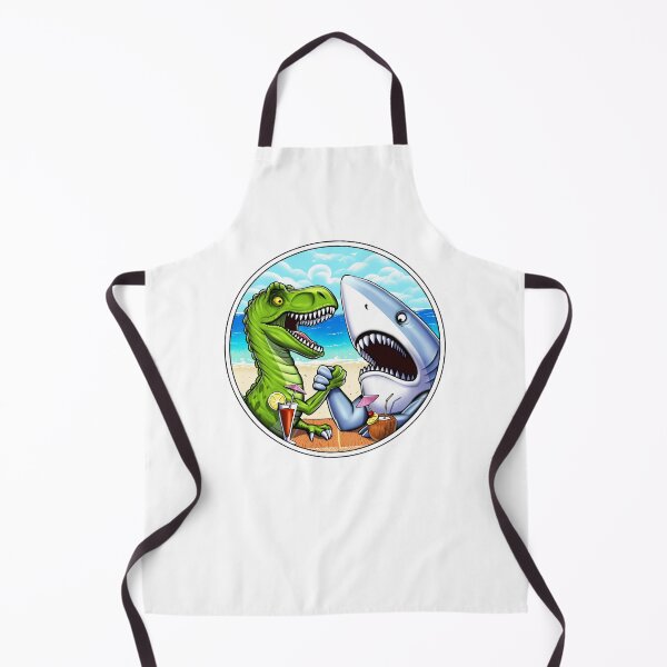 Item preview, T-Rex Dinosaur Shark Arm Wrestling designed and sold by underheaven.