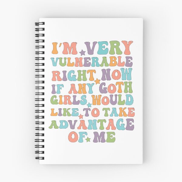 Item preview, Soy muy vulnerable si hay algún diseño de cita divertida de chicas góticas. designed and sold by Empiredesigner3.