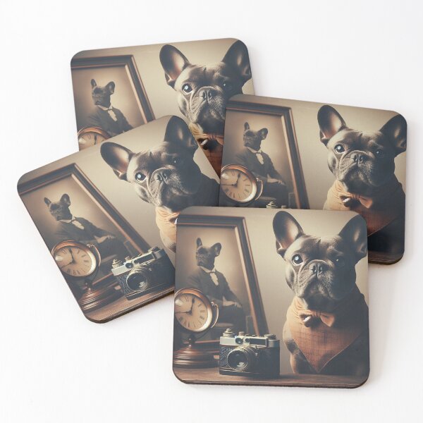 Item preview, French Bulldog Illustration Elegance designed and sold by PawspectCreate.