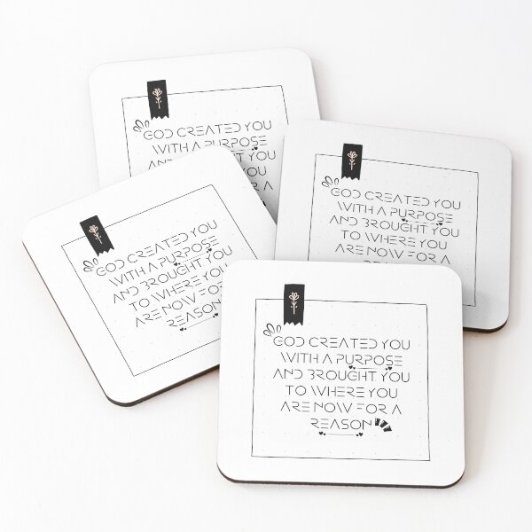 Item preview, Divine Purpose God Inspirational Quote designed and sold by Simplystik.