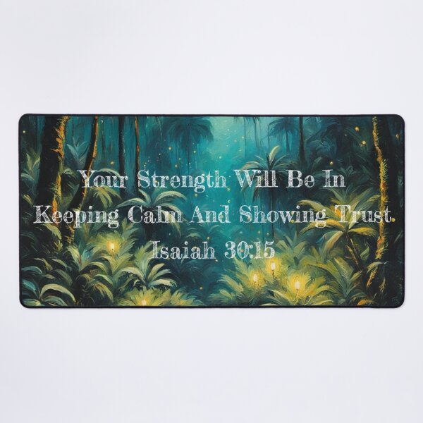 Item preview,  Your strength will be in keeping calm and showing trust designed and sold by Gabriela McDaniel.