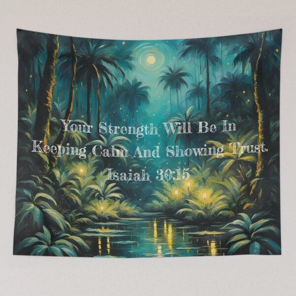 Item preview,  Your strength will be in keeping calm and showing trust designed and sold by Gabriela McDaniel.