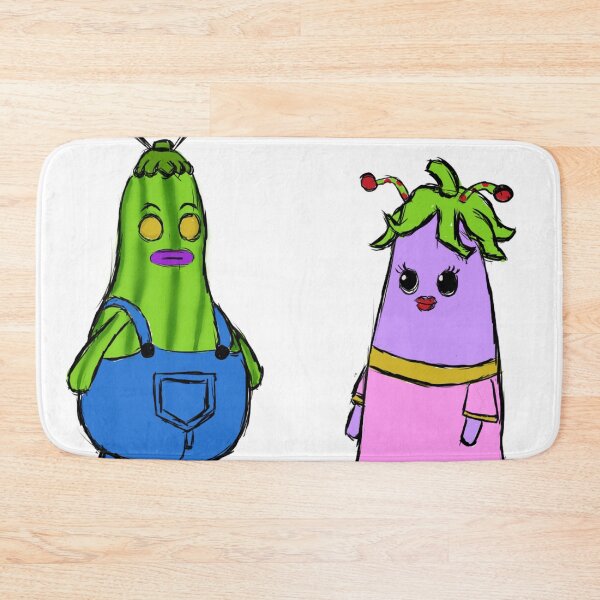 Item preview, Stylish Zucchini and Elegant Eggplant: A Fun Duo designed and sold by DanSena.