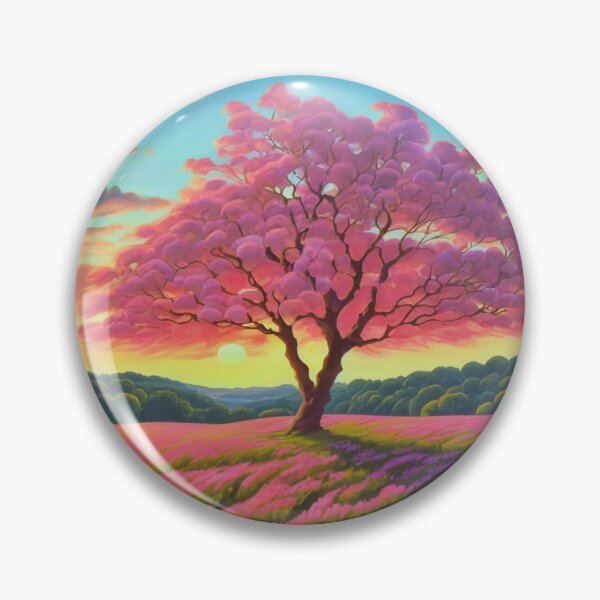 Item preview, Cherry tree sunset designed and sold by ByCovee.