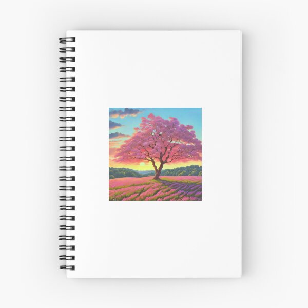 Item preview, Cherry tree sunset designed and sold by ByCovee.