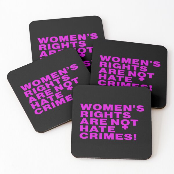 Item preview, Women's Rights are Not Hate Crimes | Pink Feminist Design designed and sold by WomaNation.