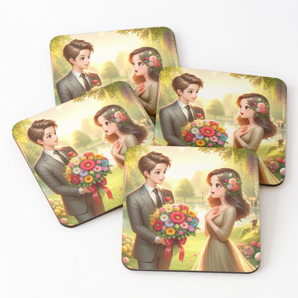 Item preview, Anime Valentine Stickers  designed and sold by StylishKat.