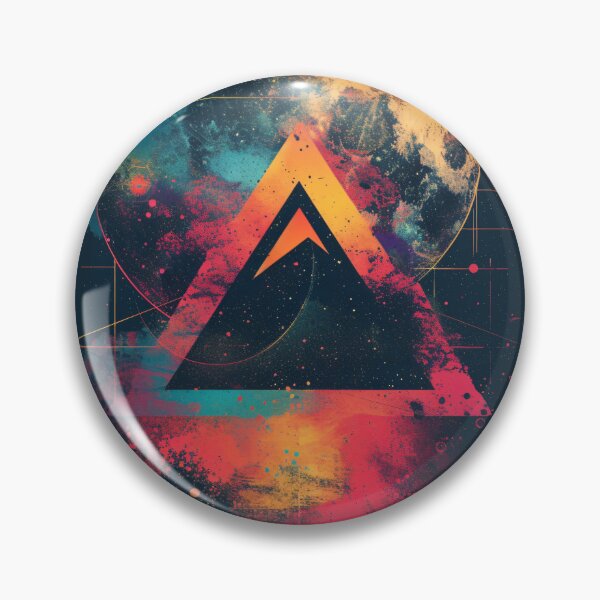 Item preview, Astrospectral Geometry - Cosmic Abstract Art designed and sold by Sir Meow Meow.
