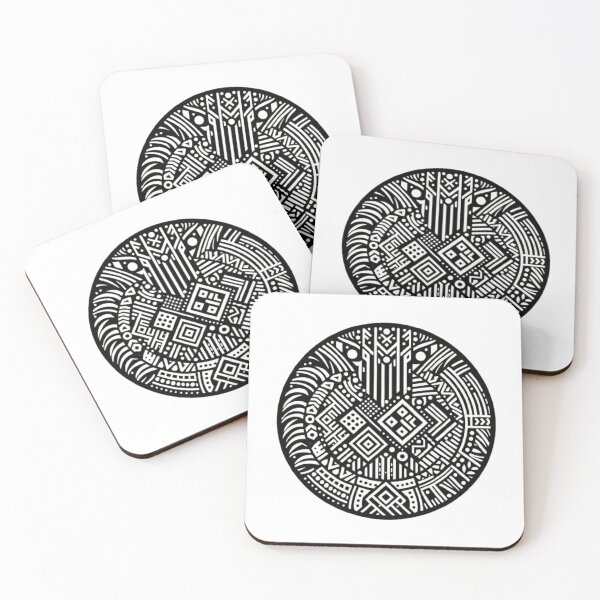 Item preview, Ndebele Design Tribal Pattern | African Style Geometry Art designed and sold by Agmari.