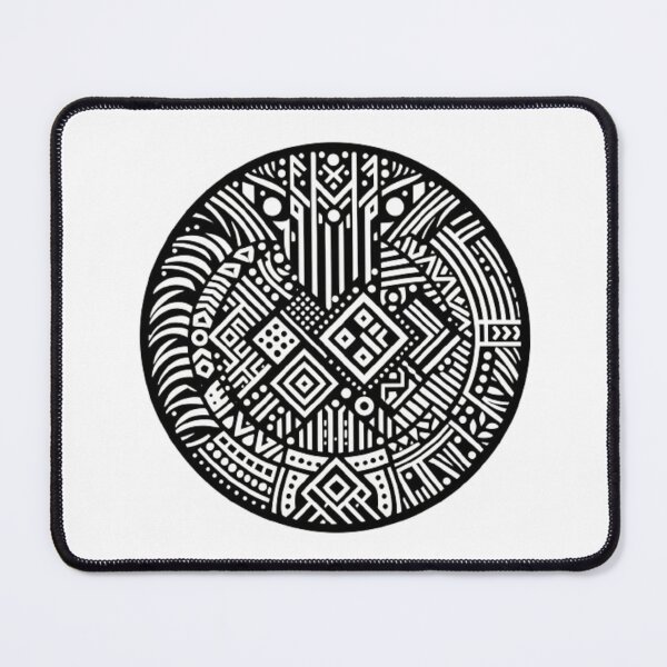 Item preview, Ndebele Design Tribal Pattern | African Style Geometry Art designed and sold by Agmari.