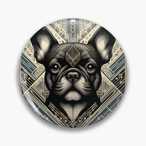 Item preview, Vintage French Bulldog Charm designed and sold by PawspectCreate.