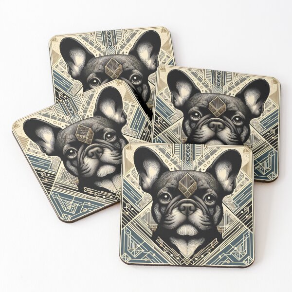 Item preview, Vintage French Bulldog Charm designed and sold by PawspectCreate.
