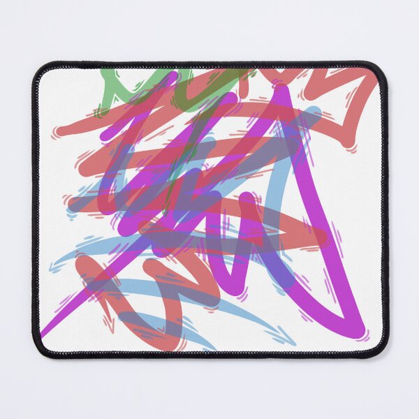 Item preview, Abstract pastel graffiti lines designed and sold by Balpa.