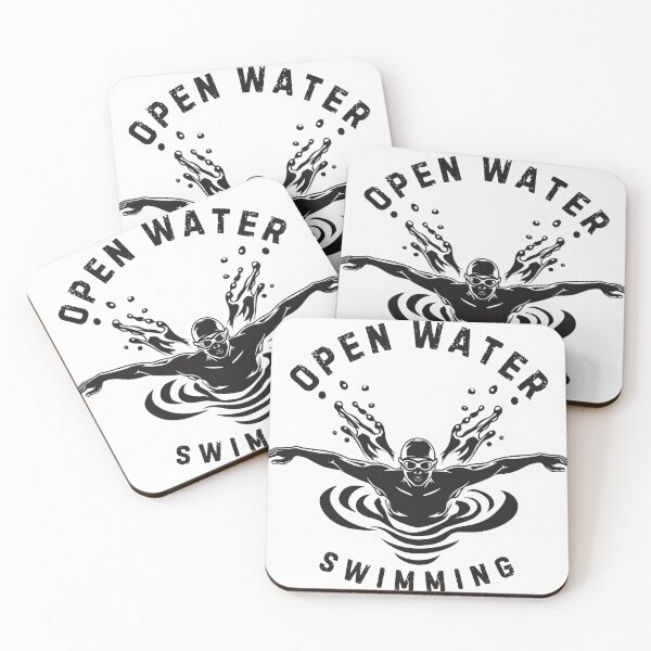 Item preview, Open Water Swimming Splash - Male w/text designed and sold by TheDigitalAnvil.