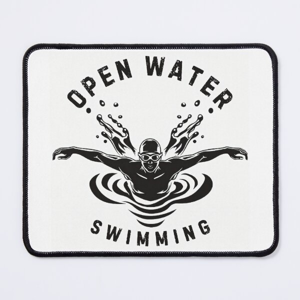 Item preview, Open Water Swimming Splash - Male w/text designed and sold by TheDigitalAnvil.