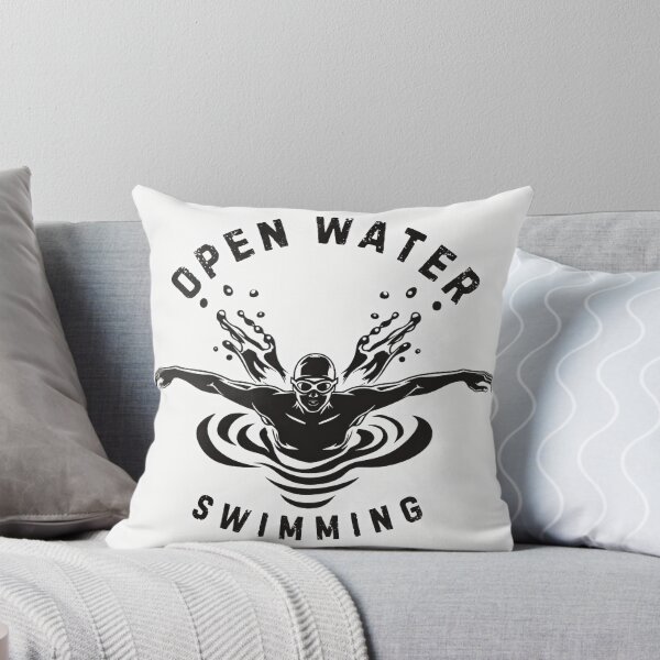 Item preview, Open Water Swimming Splash - Male w/text designed and sold by TheDigitalAnvil.