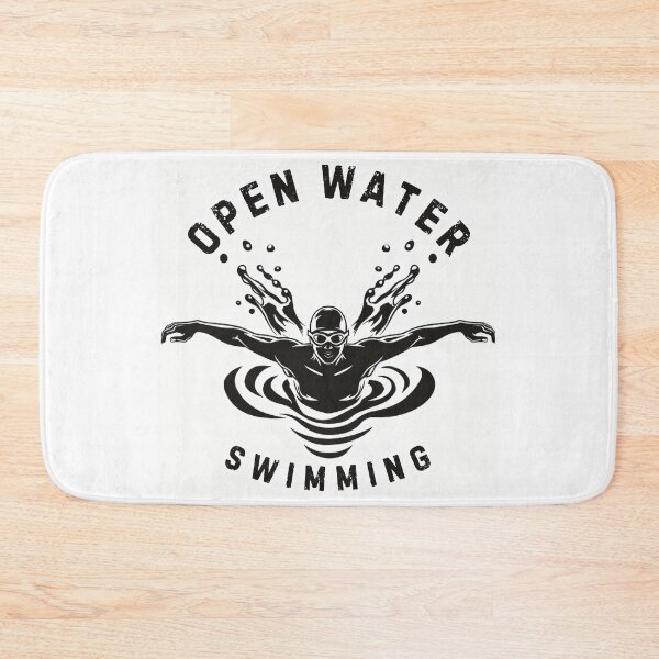 Item preview, Open Water Swimming Splash - Male w/text designed and sold by TheDigitalAnvil.