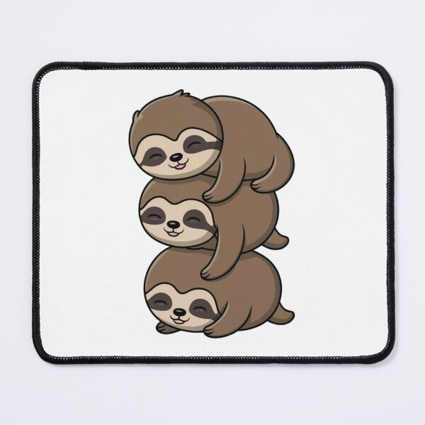 Item preview, sloth stack designed and sold by StickerStyleHub.
